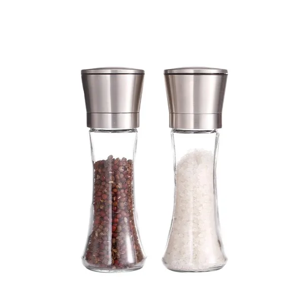 METAL KAPAKLI SERAMIK BIÇAKLI BAHARAT/TUZ DEĞİRMENİ