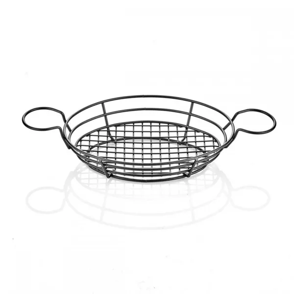 Metal Oval Sunum Sepeti