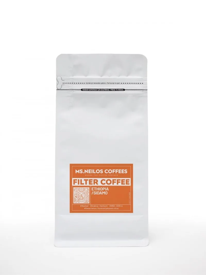 Ms. Neilos Coffees - Ethiopia Sidamo Filtre Kahve 250gr