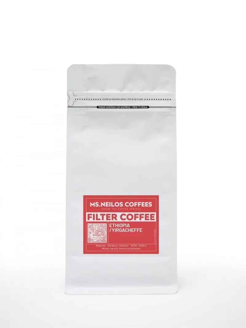 Ms. Neilos Coffees - Ethiopia Yirgacheffe Filtre Kahve 250gr