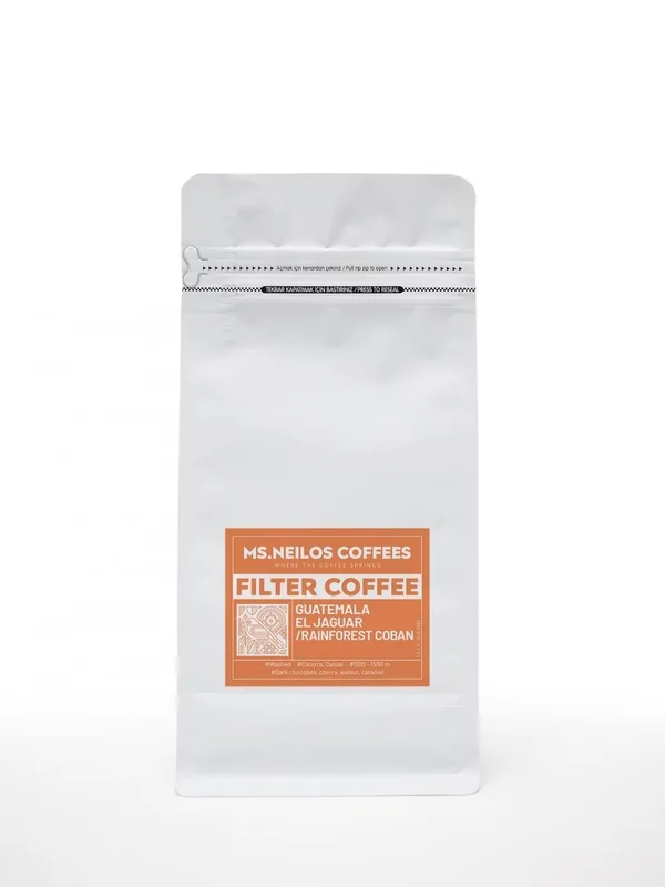 Ms. Neilos Coffees - Guatemala El Jaguar Rainforest Coban Filtre Kahve 250gr