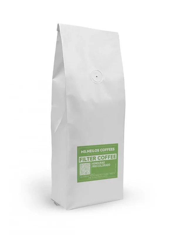 Ms. Neilos Coffees - Honduras Rio Colorado, Santa Rosa De Capan Filtre Kahve 1000Gr