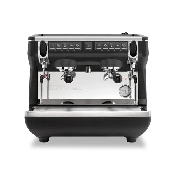 Nuova Simonelli Appia Life Compact Tall Cup Tam Otomatik Espresso Kahve Makinesi, 2 Gruplu, Siyah