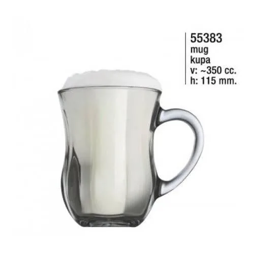PAŞABAHÇE CAM GURME AYRAN BARDAĞI 2'Lİ