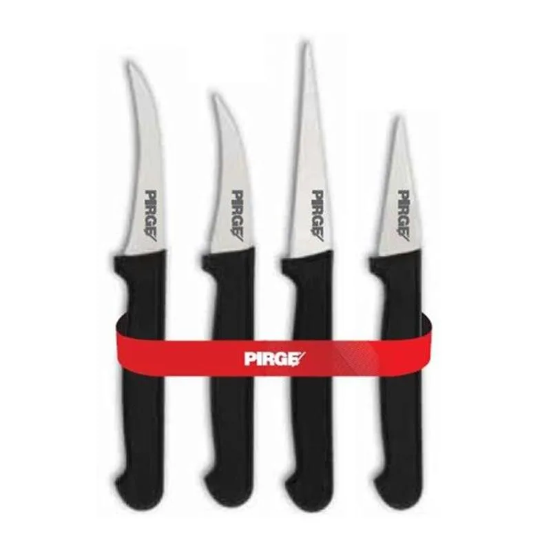 PİRGE DEKOR BIÇAK SETİ 4 PARÇA 41274