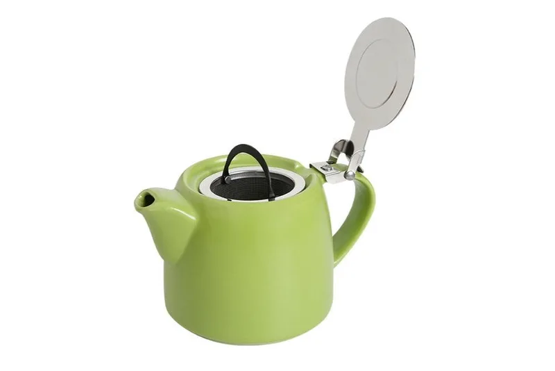 Porland Chai Yeşil Süzgeçli Demlik 600 cc