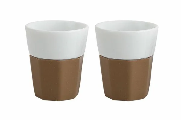 Porland Kahveli Espresso Bardak Seti 60 cc 2'li