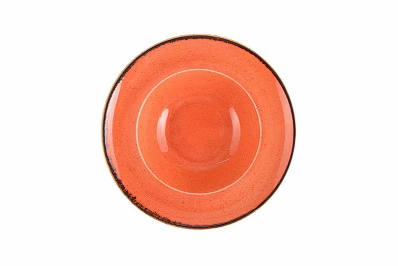 Porland Seasons Turuncu Çukur Tabak 26cm