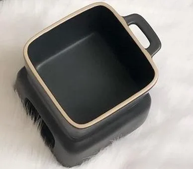PORLAND STYLE BLACK STONE FONDÜ TAKIMI - SİYAH