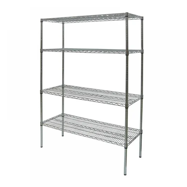Portashelf İstif Rafı Izgara Tabla, 152x46x183 cm, Paslanmaz, 4 Katlı