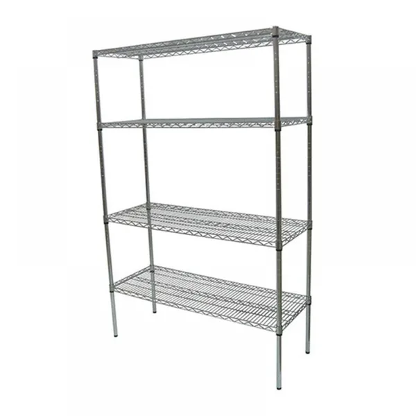 Portashelf İstif Rafı Izgara Tabla, 61x122x183 cm, Paslanmaz, 4 Katlı