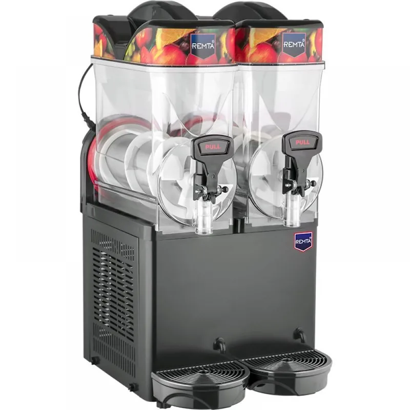 Remta ST26 Ice Slush Makinesi, 2 Hazneli, 12+12 L