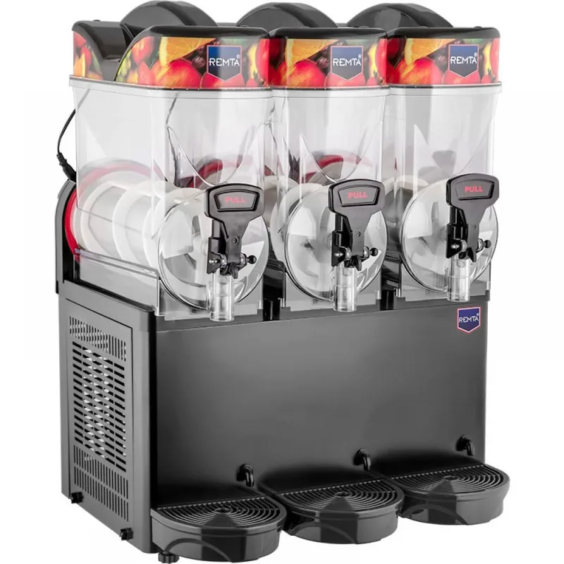 Remta ST27 Ice Slush Makinesi, 3 Hazneli, 12+12+12 L
