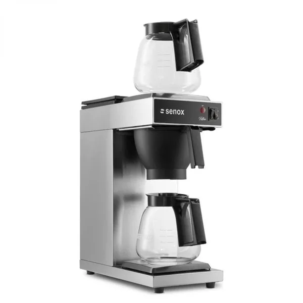Senox Coffeedio FLT120 - 2 Filtre Kahve Makinesi 1.8 Lt. Inox