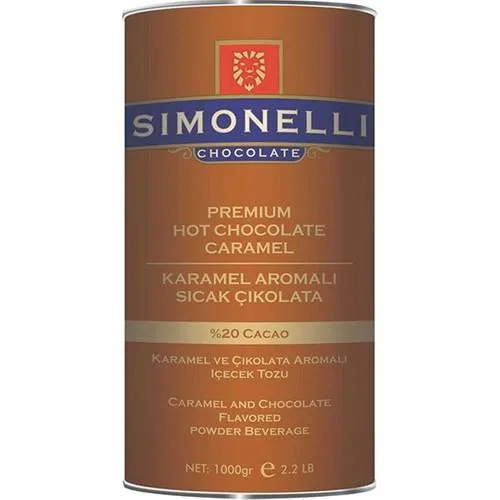 Simonelli Hot Chocolate Caramel - Sıcak Çikolata Karamel 900 Gram