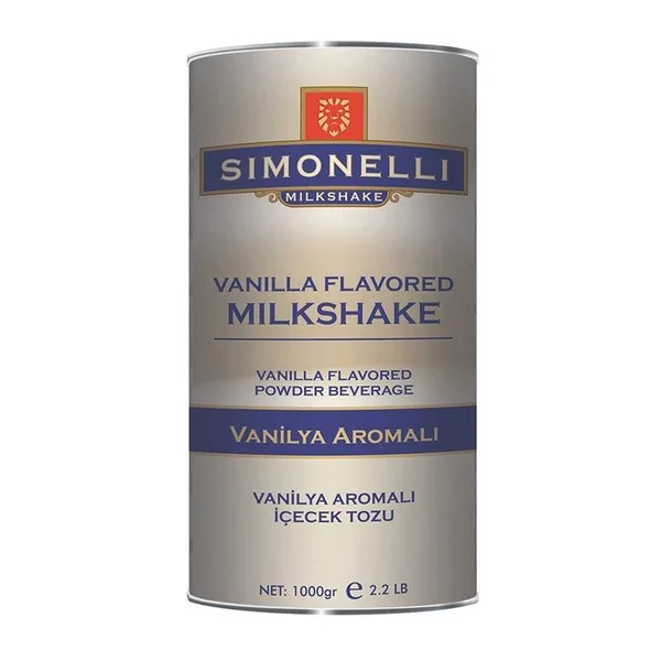 Simonelli Milkshake Vanilya Aromalı 1000 gr