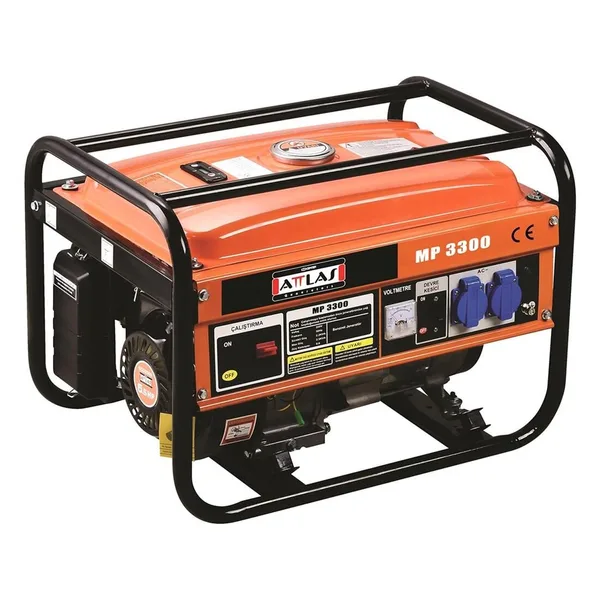 ATTLAS MP 3300 3Kva Benzinli Jeneratör (A0202004)