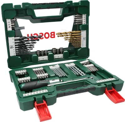BOSCH V-Line 91 Parça Aksesuar Seti (2 607 017 195)