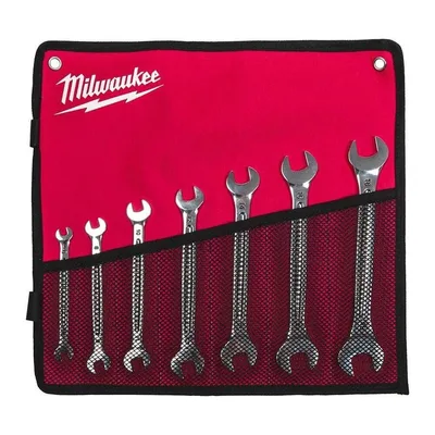 MİLWAUKEE 2 Ağız Anahtar Takımı 7 Parça (4932492713)