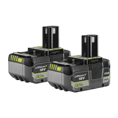 RYOBİ RB1850X2 Akü Seti 2x5.0Ah (5133005305)