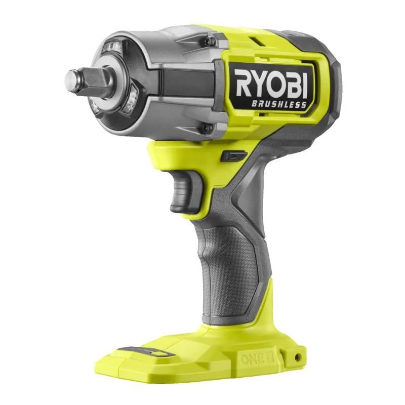 RYOBİ RIW18BL-0 Kömürsüz Motor 1/2 Somun SIkma Makinesi (Akü Dahil Değildir.) (5133006491)