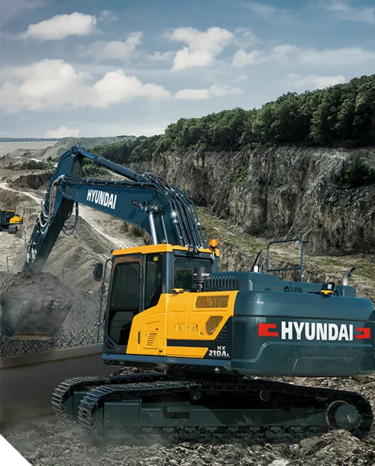 Hyundai HX210A-L Paletli Ekskavatör