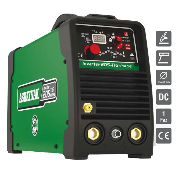 Askaynak Inverter 205 - TIG/PULSE Kaynak Makinesi