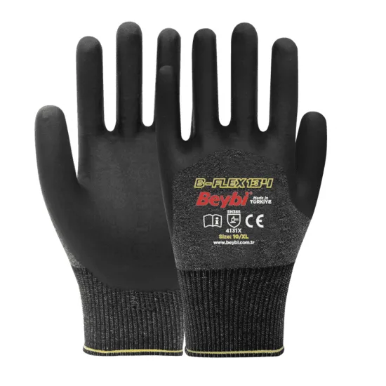 B-FLEX 134 Köpük Kaplı Nitril Eldiven
