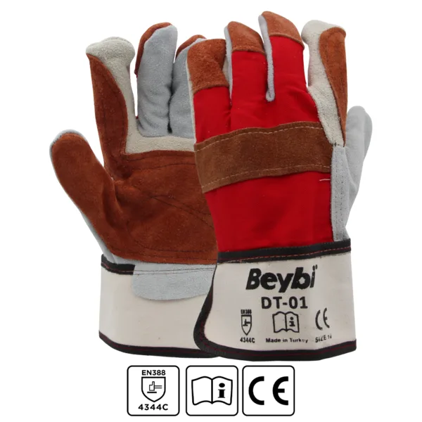 Beybi DT-01 Deri Takviyeli Eldiven