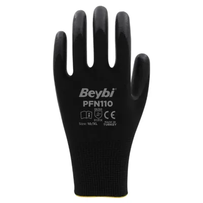 Beybi PFN-110 Köpük Kaplı Nitril Eldiven