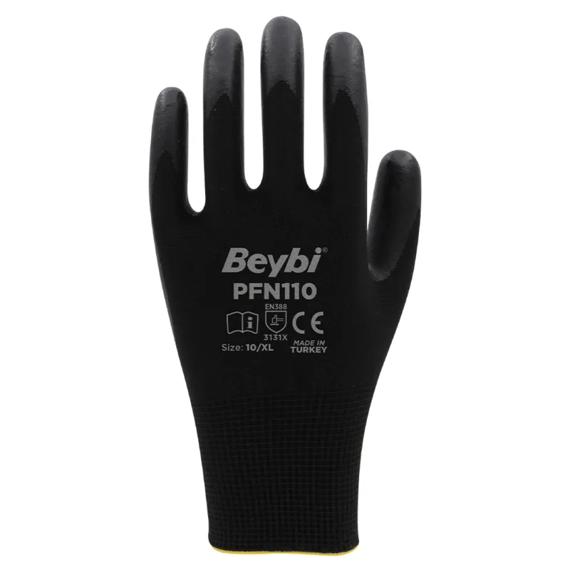 Beybi PFN-110 Köpük Kaplı Nitril Eldiven