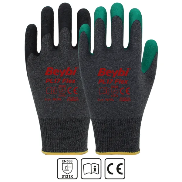 Beybi PL17 Flex Likralı Lateks Eldiven