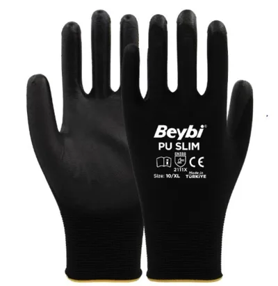 Beybi Pu Slim Poliüretan Kaplı Polyester Örme Eldiven