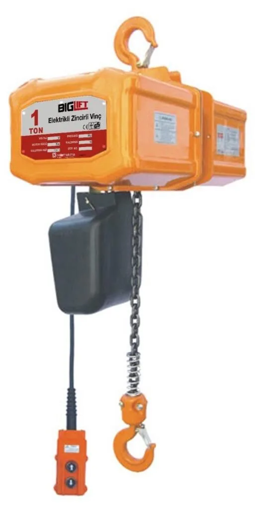 Biglift Elektrikli Zincirli Vinç 6mt.