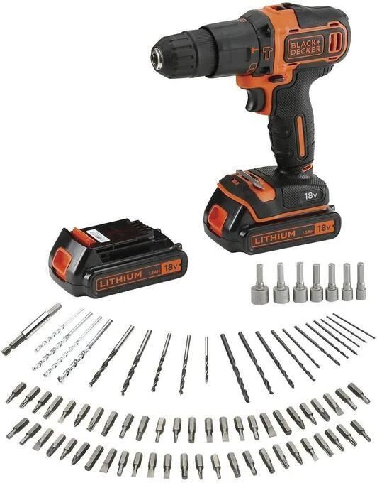 Black&Decker BDCHD18BAFC Şarjlı Darbeli Matkap Vidalama