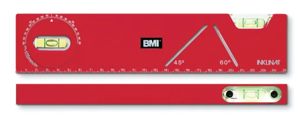BMI 682 Inklinat Cep Tipi Plastik Su Terazisi