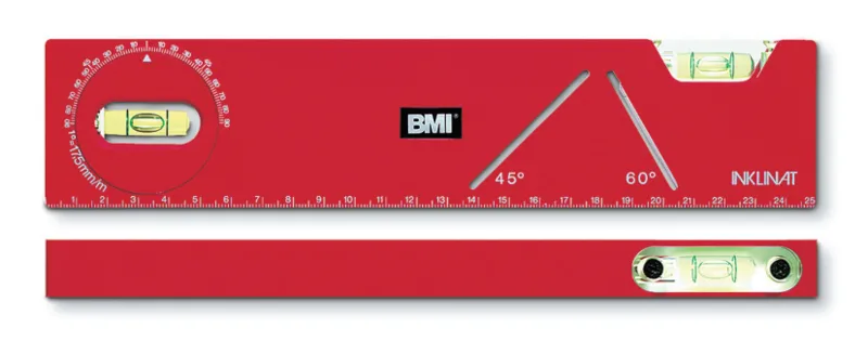 BMI 682 Inklinat Cep Tipi Plastik Su Terazisi