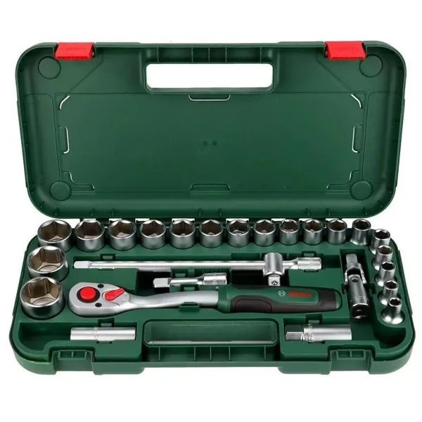 Bosch 1/2 Altı Köşe Lokma Anahtar Takımı 25 parça