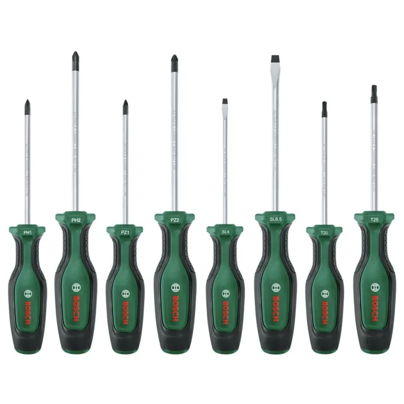 Bosch 1600A02BX8 Tornavida Seti 8 Parça