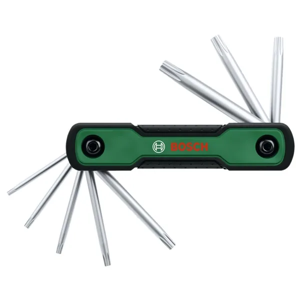 BOSCH 1600A039L8 katlanabilir Torx anahtar seti 8'i 1 arada