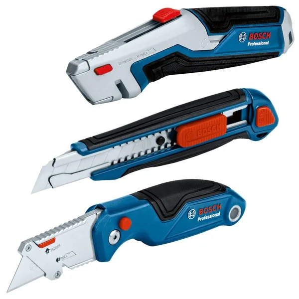 Bosch 3 Parça Maket Bıçağı Seti