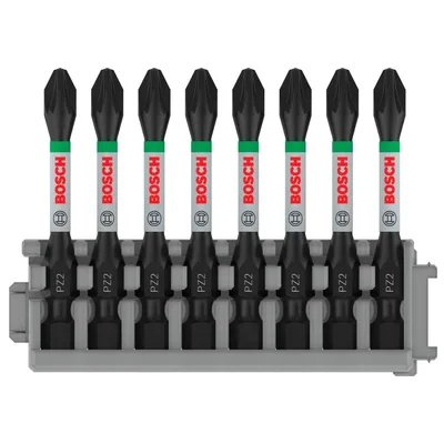 Bosch 8xPZ2 Impact Control Vidalama Ucu Paketi 8 Parça