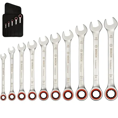 Bosch 1600A02AU0 10 Parça Cırcır Anahtar Seti