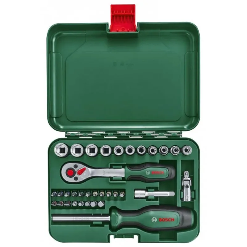 Bosch 1600A02BY1 34 Parça Cırcırlı Tornavida ve Lokma Takımı