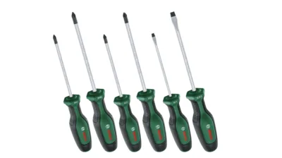 Bosch 6 parça Düz ve Yıldız Karışık Tornavida Seti 1600A02BX7