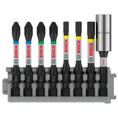 Bosch ImpactC Vidalama Ucu ST+PH/PZ/T* 50mm 8'li