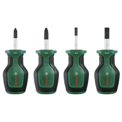 Bosch Kısa Tornavide Seti 4 Parça