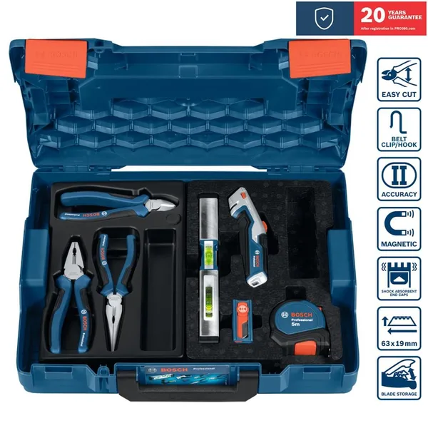 Bosch Profesyonel 16 Parça El Aletleri Seti