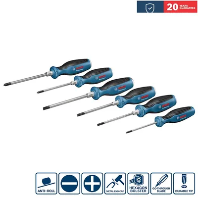 Bosch 1600A016BF Tornavida Seti 6 parça SL/PH