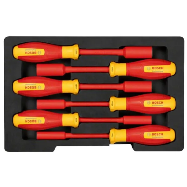 Bosch Professional VDE Lokma Tornavida Seti 6'Lı 1600A02NF3
